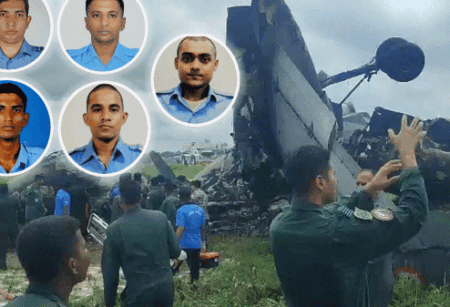 আসামে ভারতীয় বিমান বিধ্বস্ত, পাঁচ সেনা নিহত