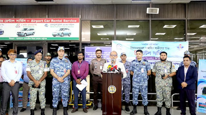 শাহজালাল বিমানবন্দরে যাত্রীসেবায় নতুন উদ্যোগ, চালু হলো বিনামূল্যের শাটল সার্ভিস