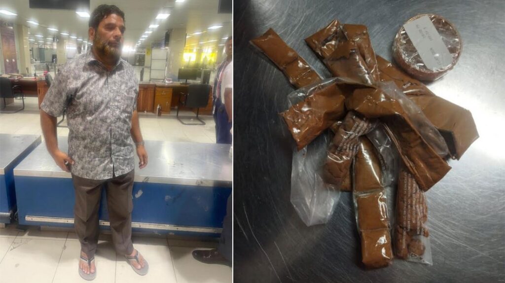 পায়জামার বেল্ট ও অন্তর্বাসে লুকানো ছিল ২ কেজির বেশি স্বর্ণ, চট্টগ্রাম বিমানবন্দরে আটক যাত্রী