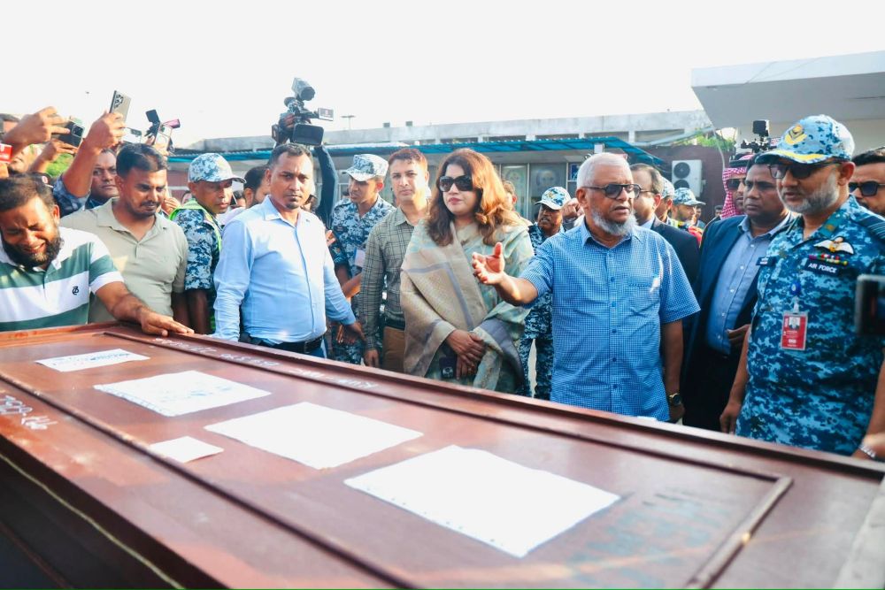 রিয়াদে অগ্নিকাণ্ডে নিহত ৯ বাংলাদেশির মরদেহ দেশে পৌঁছেছে