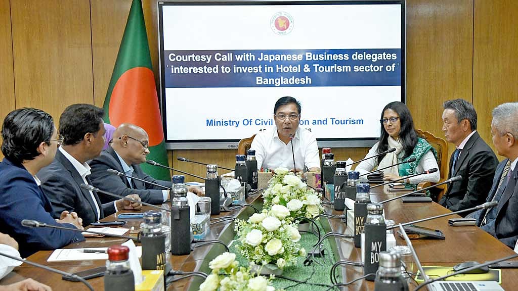 বাংলাদেশের পর্যটন খাতে ১২০ কোটি ডলার বিনিয়োগের ঘোষণা জাপানি বিনিয়োগকারীদের